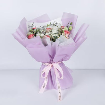 20 Sheets Flower Wrapping Paper (20 Count)