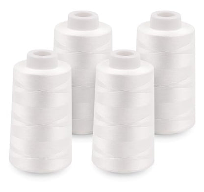 4 Pack Serger Thread Cones (36000 Foot)