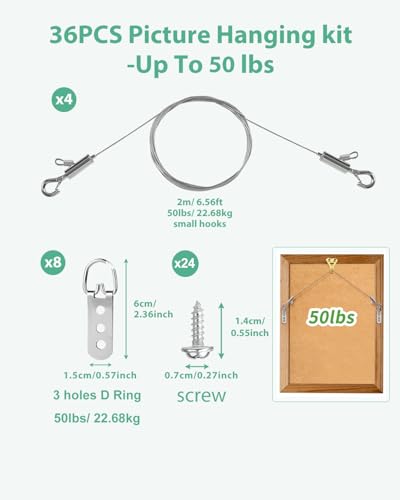 Picture Wire Hanging Kit