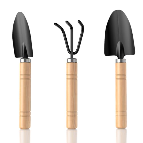 3 Pcs Mini Garden Tool Set with Small Trowel (3 Count)