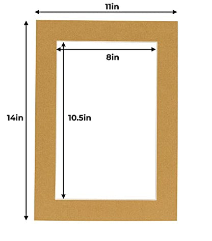 11x14 Mat for 8.5x11 Photo