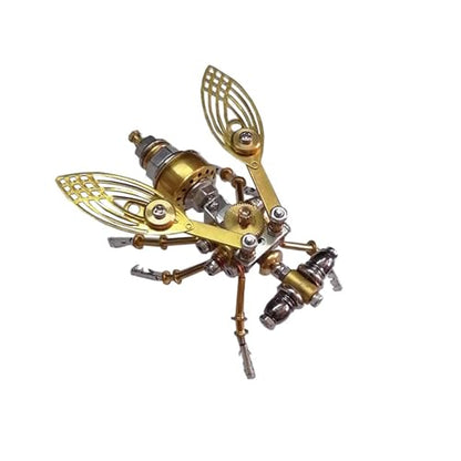 Steampunk Drosophila Insect 3D Metal Puzzle Model Mechanical Kits 2 (10 Count)