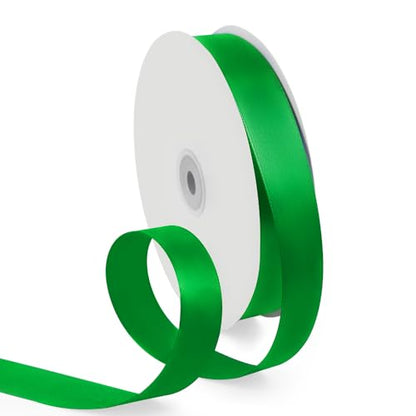 1 Inch 100 Yards Satin Ribbon Green
