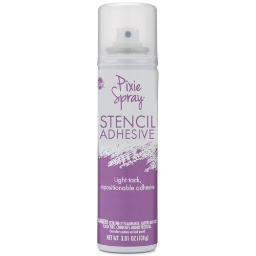 Pixie Spray Stencil Adhesive (3.81 Ounce)