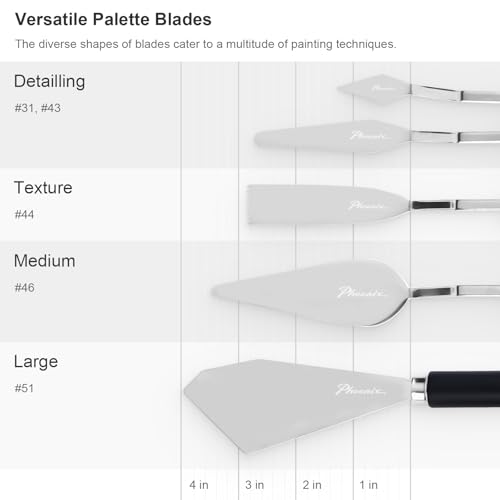 Flexible Palette Knife Set