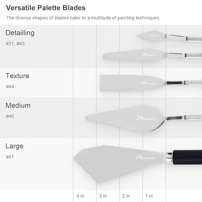 Flexible Palette Knife Set