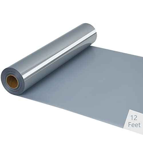 HTV Iron on Vinyl 12Inch by 12ft Roll HTV Heat Transfer Vinyl for T