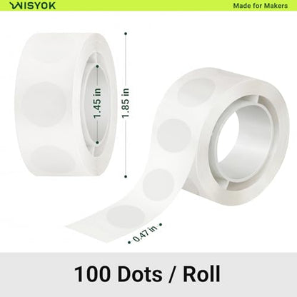 Clear Glue Points Dots for Balloons (600 Count)