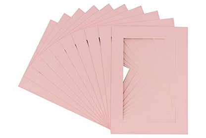 Pack of TEN 11x14 Mats Bevel Cut for 9x12 Photos (10 Count)