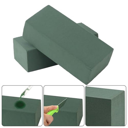 16 PCS Green Floral Foam Blocks