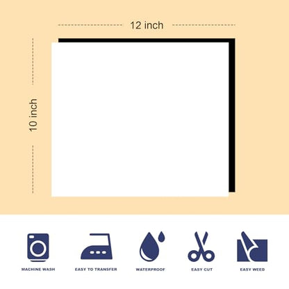 Iron on 12in X 10in 20pcs