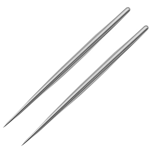 2 PCS Clay Needle Tools Sculpting Ceramics Pottery Carving Tools for Model Clay Supplies (2 Count)
