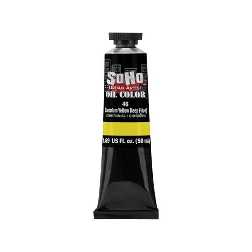 Oil Paint Cadmium Yellow Deep Hue