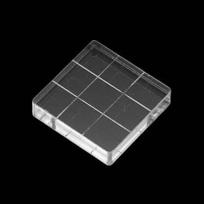 1.2"x1.2" Acrylic Stamp Block (6 Count)