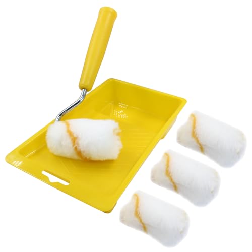 2" Mini Paint Roller Kit with 6 Covers