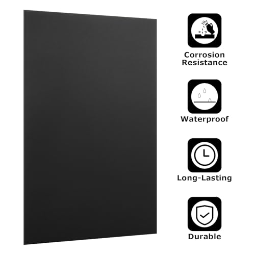 5 Pack 5052 Anodized Aluminum Sheet Metal 12 x 6 x 1 (5 Count)