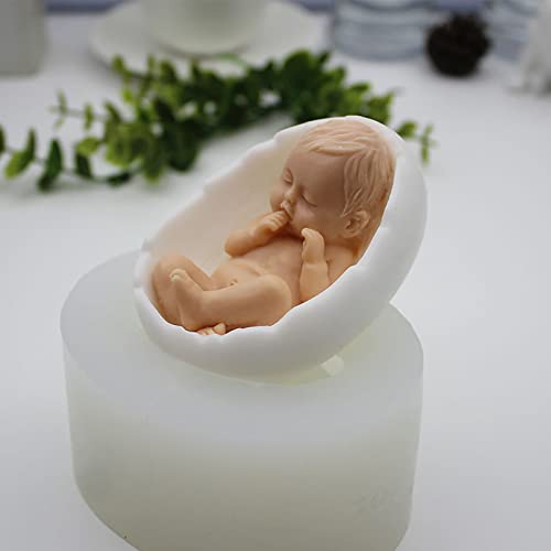 Baby Shape Silicone Handmade Soap Mold