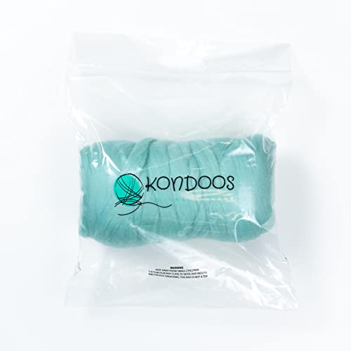 Colored Natural Wool roving (16 Ounce)