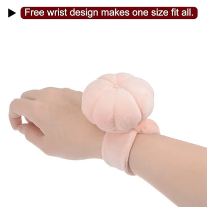 Wrist Pin Cushions Band Sewing Needle Cushion Needle Holder Pincushions with Adjustable Strap Fit All Wrist Sizes for Sewing Quilting Needlework Crafts