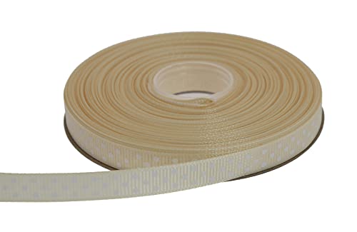 Polka Dot Grosgrain Ribbon 25 Yard Each Roll 100% Polyester