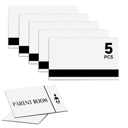 5 PCS Laser Engraving Double Color ABS Plastic Sheet (5 Count)