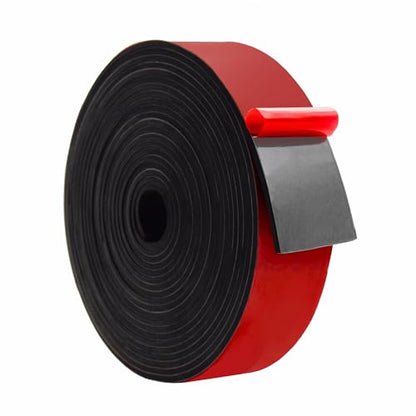Solid Neoprene Rubber Strips with Adhesive Backing 1