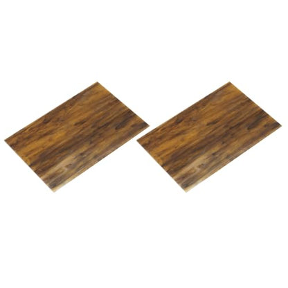 2 Pcs Stained Glass Sheet Mosaic Tile 7.9 Inch x 5.9 Inch Coffee Stained Glass Sheets for Crafts DIY Art Project