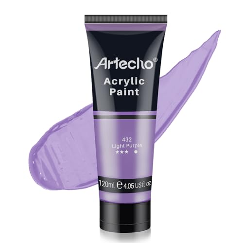 Light Purple Acrylic Paint 120ml (4.05 Fl Oz)