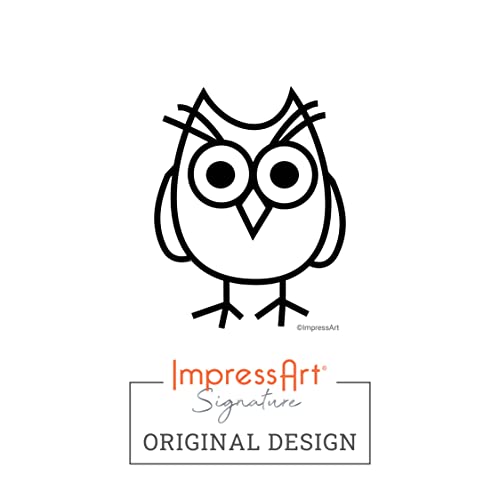 Hootie Metal Stamp Owl Design Steel Punch for Creative Jewelry Making & DIY Projects