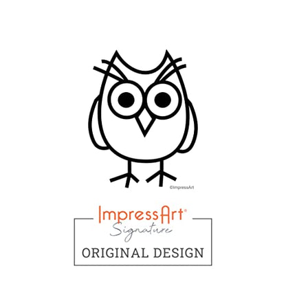Hootie Metal Stamp Owl Design Steel Punch for Creative Jewelry Making & DIY Projects
