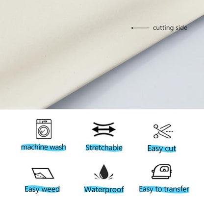 Reflective White HTV Rolls Heat Transfer Vinyl