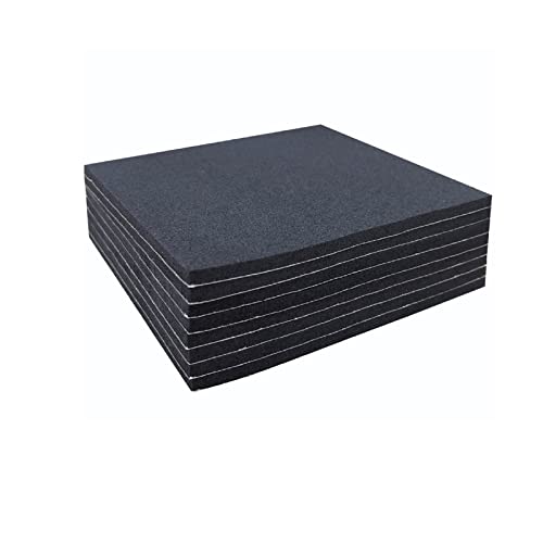 Adhesive Foam Padding 8 Pieces 6"x6"x1