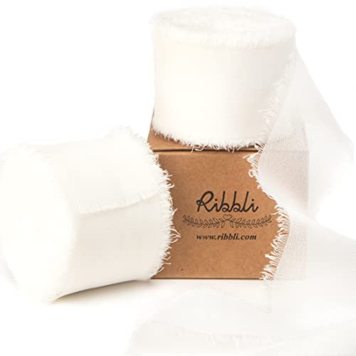 White Chiffon Ribbon 1 (60 Foot)