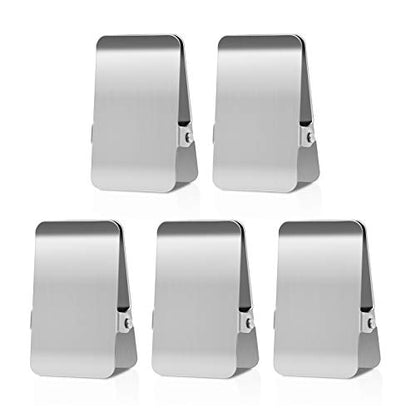Stainless Steel Chip Clips (5 Count)