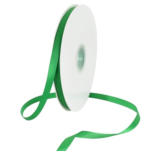 100yds 3 8 Inch Emerald Green Satin Ribbon for Craft Gifts Wrapping