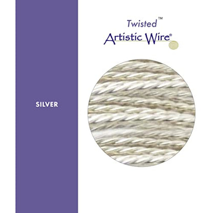 18 Gauge 1.0 mm Silver Plated Tarnish Resistant Colored Copper Craft Wire