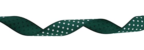 Polka Dot Grosgrain Ribbon 25 Yard Each Roll 100% Polyester