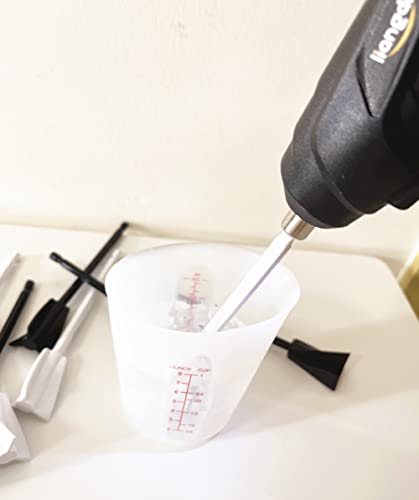 Epoxy Mixer Attachment for Drill Reusable Paint Mixer for Drill Resin Mixer Paint Stirrers Drill mixer Drill Attachment For Resin Molds Mixing (15 Foot)