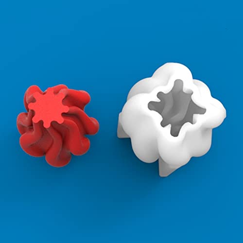 Irregular Cylinder Silicone Candle Mold