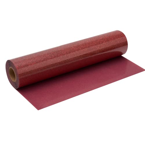 Red Glitter HTV Roll