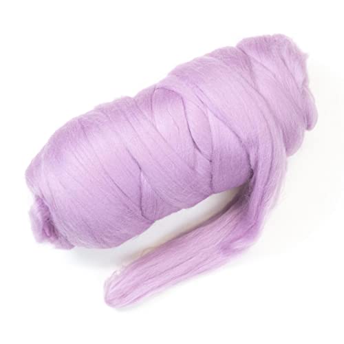Colored Natural Wool roving (16 Ounce)