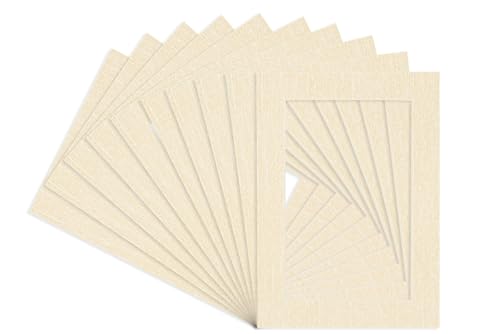 Pack of TEN 11x14 Mats Bevel Cut for 8.5x11 Photos (10 Count)