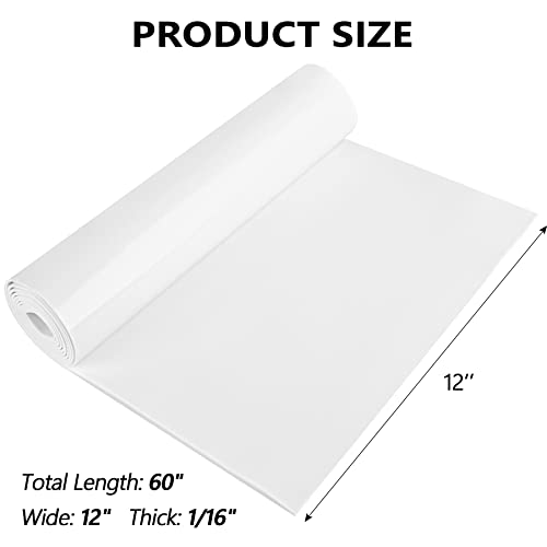 Sponge Neoprene Foam Rubber Sheet with Adhesive (5 Foot)