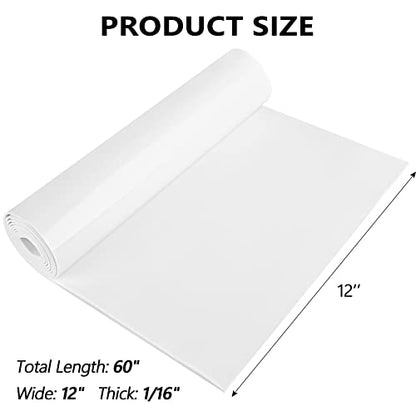 Sponge Neoprene Foam Rubber Sheet with Adhesive (5 Foot)
