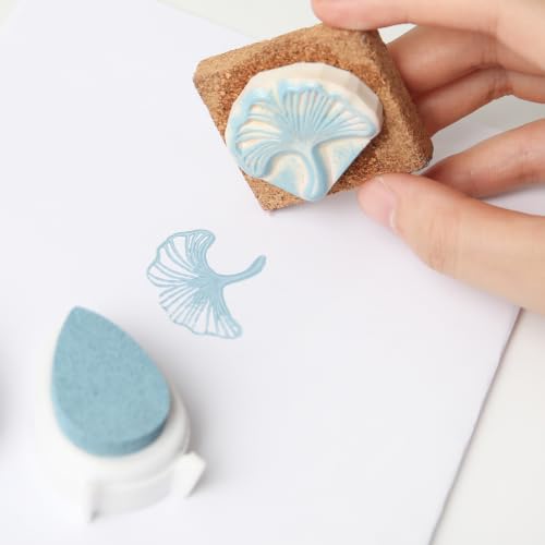 Stamp Pad 17 Colors Pigment Ink Pads for Stamps