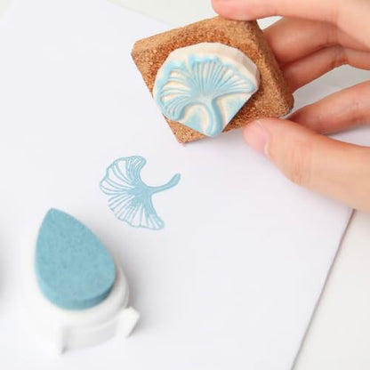 Stamp Pad 17 Colors Pigment Ink Pads for Stamps