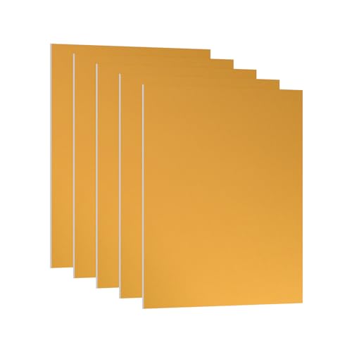3.3x2.1x1 32inch Anodized Aluminum Sheet (5 Count)