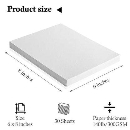 100% Cotton Watercolor Paper Cold (1440 sq in)