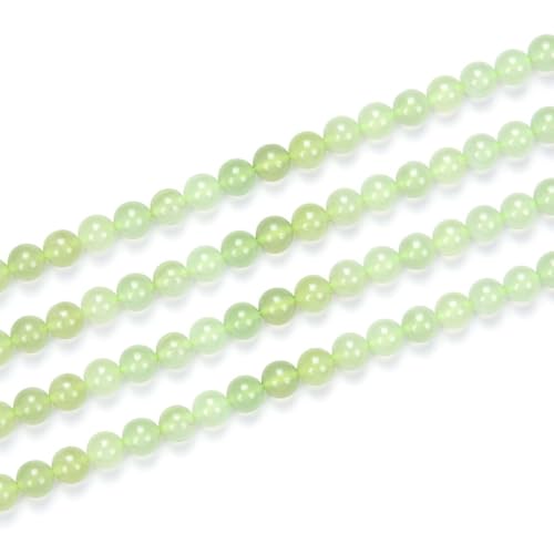 45pcs Adabele Natural New Jade Serpentine Gemstone 8mm Round Beads (44 Count)