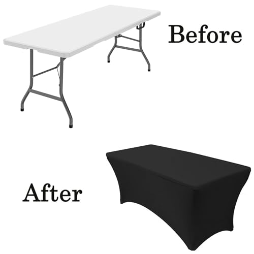 6 ft HDPE Folding Table with Anti
